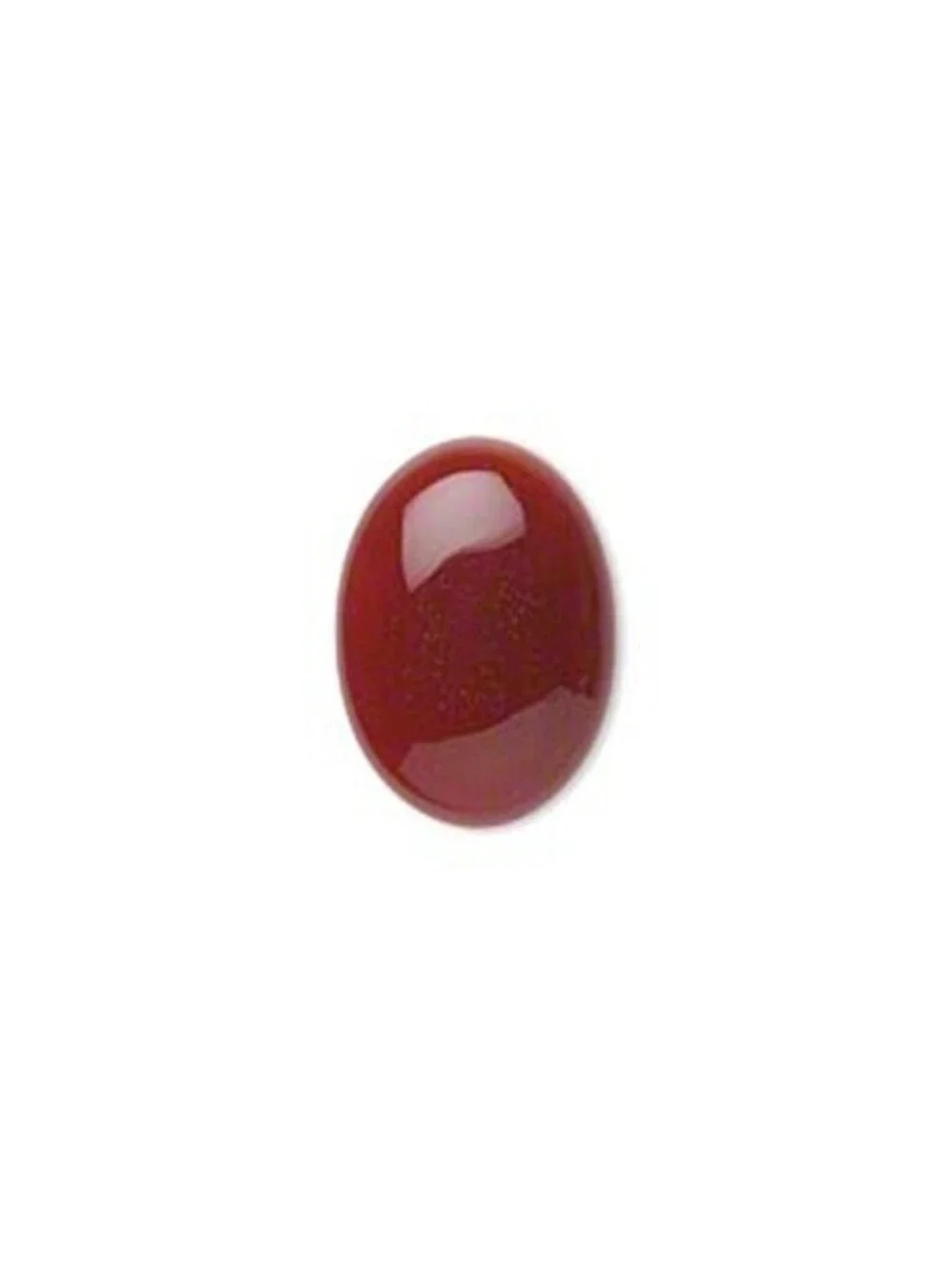 Carnelian Orange Red Gemstone Flat Back Cabochons 18x13mm Oval 2 pcs